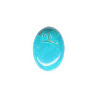 13x18mm Turquoise Dyed Howlite Oval CABOCHON