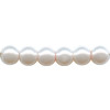 6mm Light Pink Luster Czech Pressed Glass SMOOTH ROUND  Pearl Beads