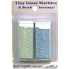 Halcraft Tiny Glass Marbles & Bead Accents - Pastel #83651