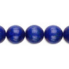 12mm Lapis Dyed Howlite ROUND Beads
