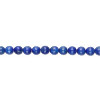 4mm Lapis Dyed Howlite ROUND Beads