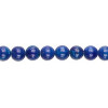 6mm Lapis Dyed Howlite ROUND Beads
