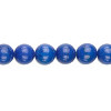 8mm Lapis Dyed Howlite ROUND Beads