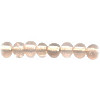 4-5mm Transparent Light CreamLampwork ROUND Beads