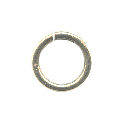 10mm Smooth Round Gold Plated (16 gauge) JUMP RINGS