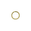 10mm Smooth Round Gold Plated (16 gauge) JUMP RINGS