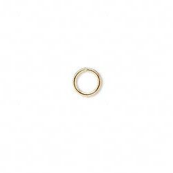6mm Round Gold Plated (20 gauge) JUMP RINGS