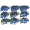 8x12mm Lapis Lazuli ZUNI BEAR Animal Fetish Beads