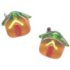 12x15mm Lampwork Glass GINGER BREAD HOUSE Beads
