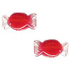 8x18mm Lampwork Glass Cherry Red HARD CANDY Beads