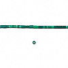 2x3mm Block Malachite (Simulated) HESHI Beads
