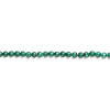 3mm Malachite ROUND Beads - 8" Strand