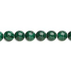 8mm Malachite ROUND Beads