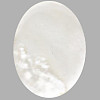 30x40mm White Mother of Pearl OVAL CABOCHON