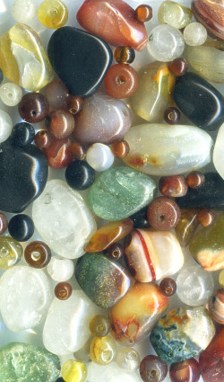 Tumbled Multi Stone *Beggar Beads* - (Loose)