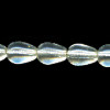 5x6mm Transparent Crystal Pressed Glass DROP Beads