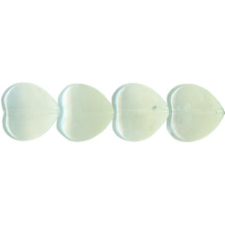 12mm New Jade Serpentine PUFFY HEART Beads