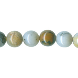 8mm Natural Agate ROUND Beads