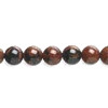 3mm Mahogany Obsidian ROUND Beads - 8" Strand