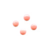 4mm Pink Coral ROUND CABOCHONS