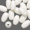 12x20mm White OVAL Porcelain Beads