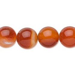 12mm Red Agate ROUND Beads
