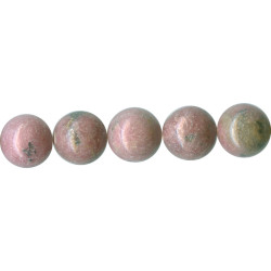 10mm Rhodonite ROUND Beads