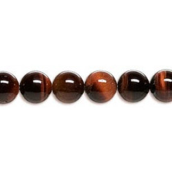 8mm Red Tigereye ROUND Beads