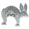 25x28mm Nickel Silver Southwest Rabbit (Rivet Back) CONCHO, RIVET, SPOT Component