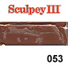 1 oz. Sculpey III Chocolate (S302 053) POLYMER CLAY