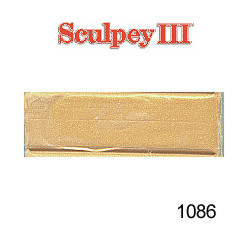 1 oz. Sculpey® III Gold (8020-1086) POLYMER CLAY