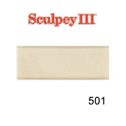 1 oz. Sculpey® III Ivory (S302 501) POLYMER CLAY