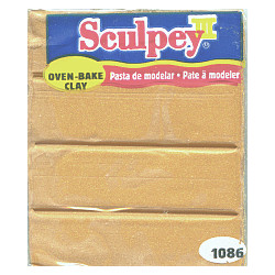 2 oz. Sculpey® III Gold (8020-1086) POLYMER CLAY