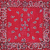 Scrapbookers Painted Page® 12x12 *Red Bandanna* Patterned SCRAPBOOK PAPER