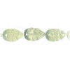 11mm New Jade Serpentine Carved LEAF Beads