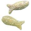 12x28mm Soapstone FISH Animal Fetish Bead