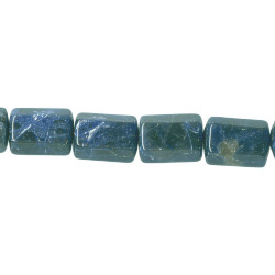 10x16mm Sodalite Six-Sided Beveled BARREL beads