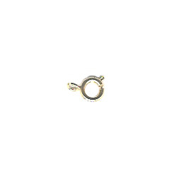 6mm Gold Plated Spring CLASPS