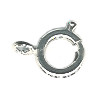 8mm Nickel Plated Spring CLASP
