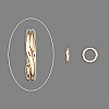 6mm Gold Plated Round SPLIT RINGS