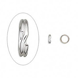 6mm Sterling Silver Round SPLIT RINGS