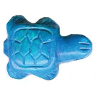 15x22mm Turquoise Dyed Howlite TURTLE Animal Fetish Bead