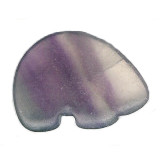 18x24mm Fluorite ZUNI BEAR Animal Fetish Bead