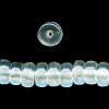 6mm Transparent Crystal Pressed Glass FLAT DISC Beads