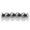 6mm Hematite (Hematine) ROUND Beads