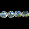 8mm Transparent Crystal A/B FACETED ROUND (Fire Polished) Beads