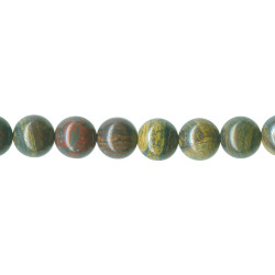 6mm Tiger Iron ROUND Beads