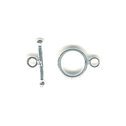 10mm dia. Sterling Silver TOGGLE CLASP